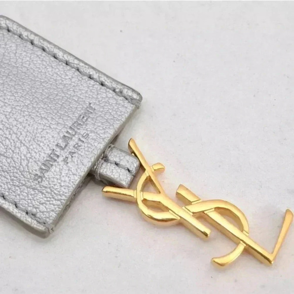 Yves Saint Laurent Silver Tote Bag - Picture 11 of 15